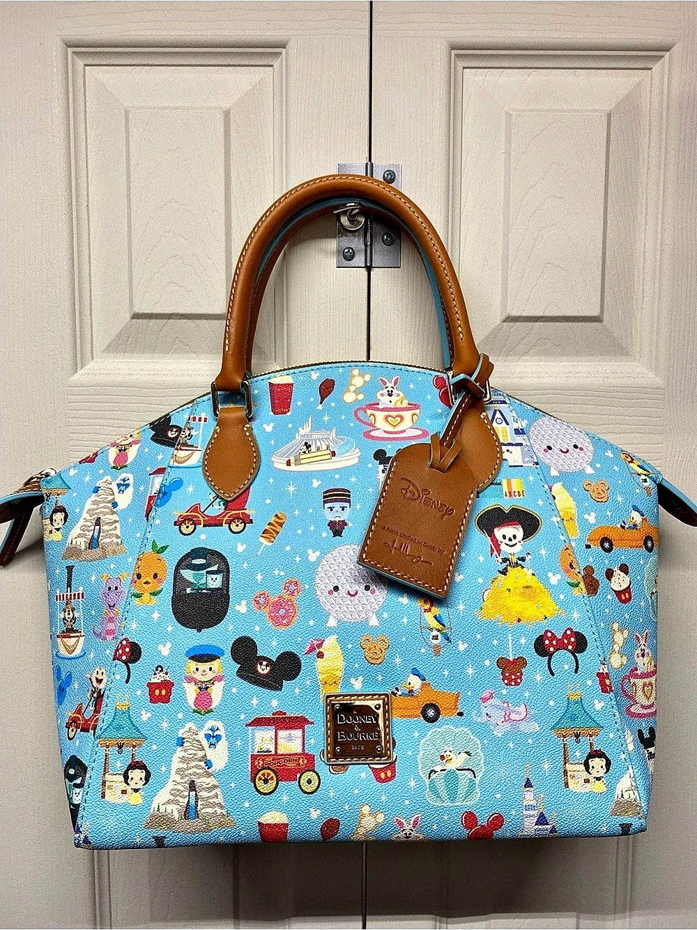 Dooney & Bourke Disney Parks Jerrod Maruyama Walk in the Park Zip Satchel Walk